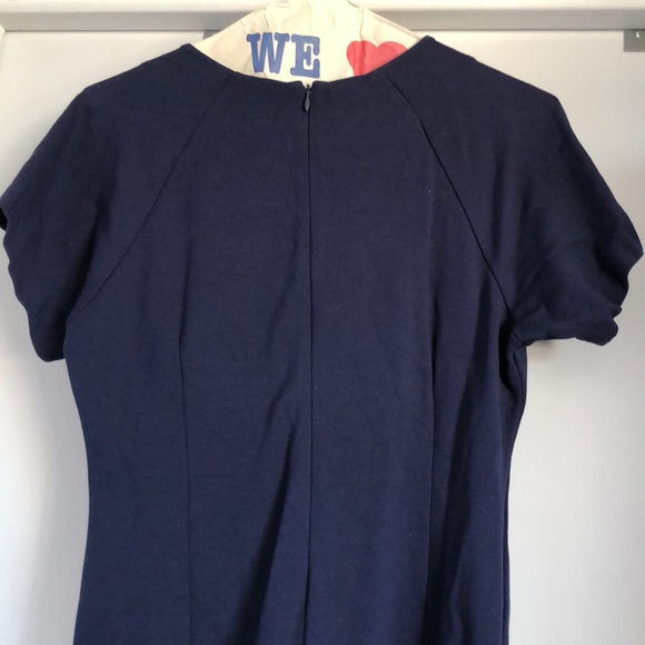 Uniqlo navy fit & flare dress - Picture 3 of 4